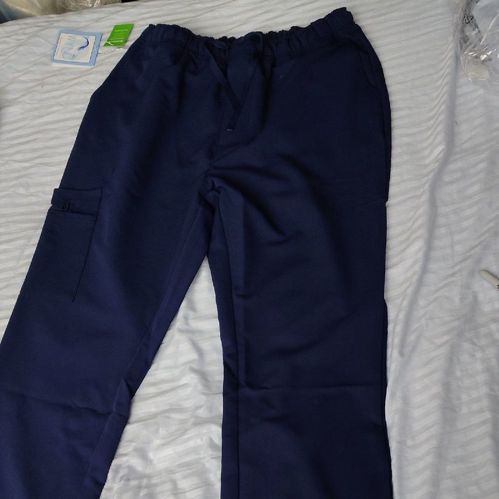 Men's Navy Scrub Pants